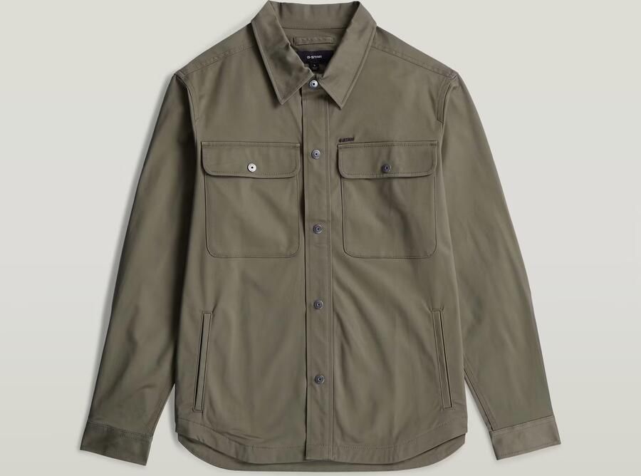 G-Star RAW Classic Overshirt Bruin Heren