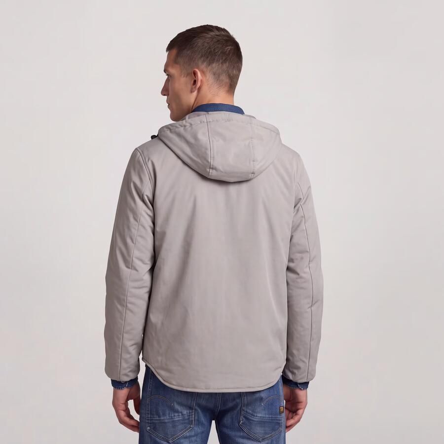 G-Star RAW Clean Foundation Hooded Jack Beige Heren - Foto 2