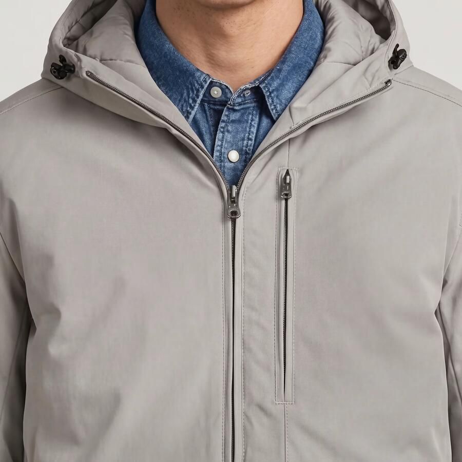 G-Star RAW Clean Foundation Hooded Jack Beige Heren - Foto 3