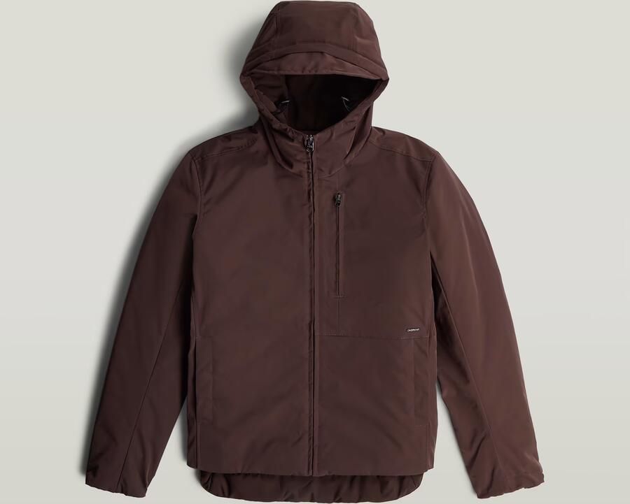 G-Star RAW Clean Foundation Hooded Jack Bruin Heren
