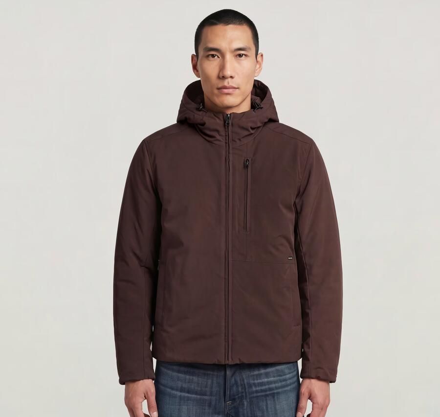 G-Star RAW Clean Foundation Hooded Jack Bruin Heren - Foto 6