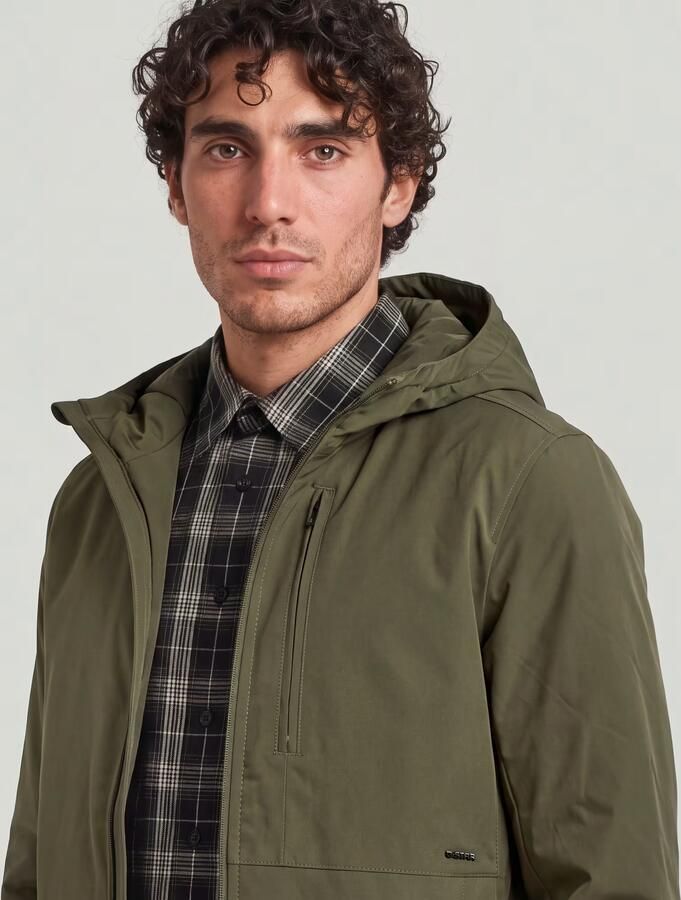 G-Star RAW Clean Foundation Hooded Jack Bruin Heren - Foto 4