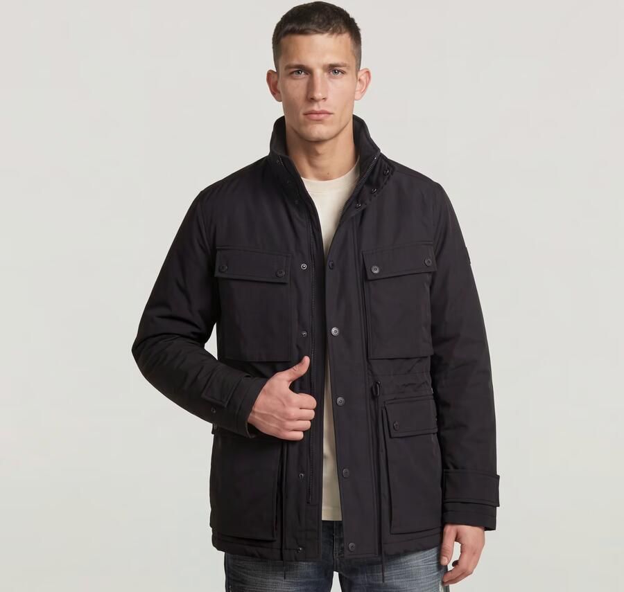 G-Star RAW Clean Foundation Padded Veldjack Zwart Heren - Foto 3