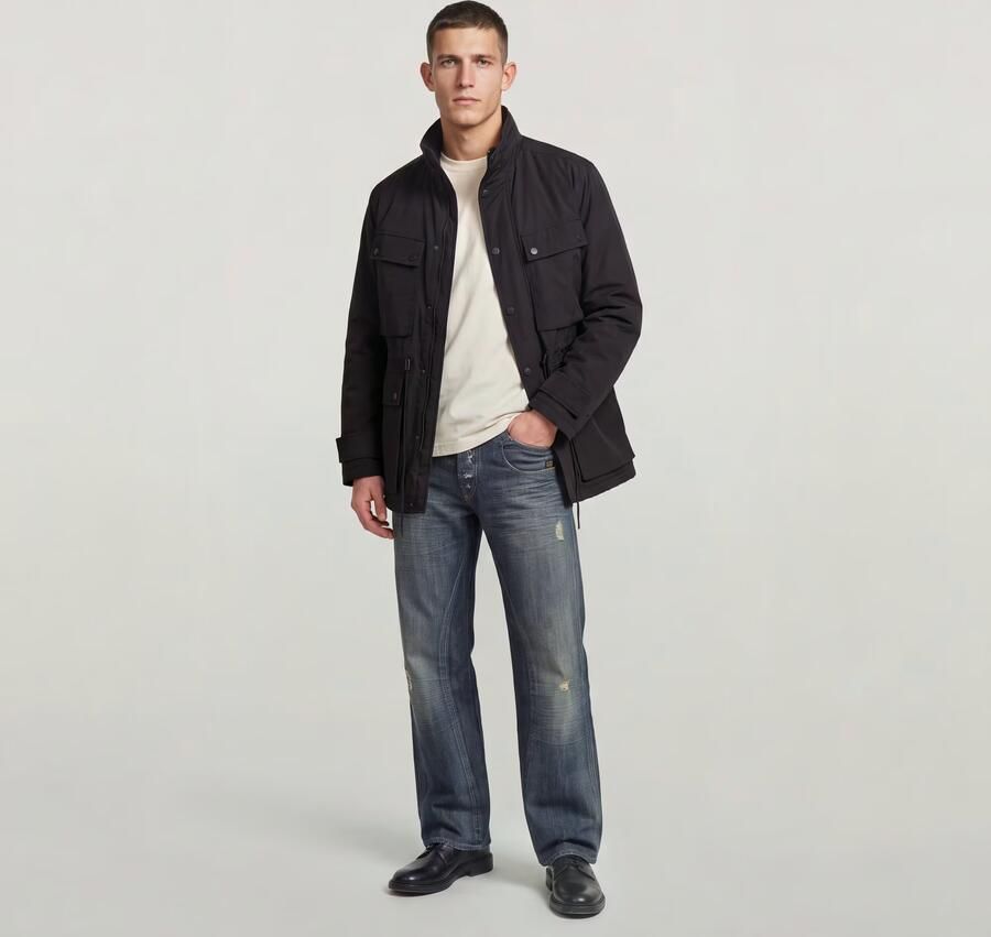 G-Star RAW Clean Foundation Padded Veldjack Zwart Heren - Foto 5