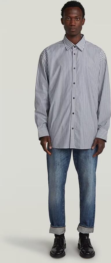 G-Star RAW Clean Oversized Overhemd Meerkleurig Heren - Foto 6