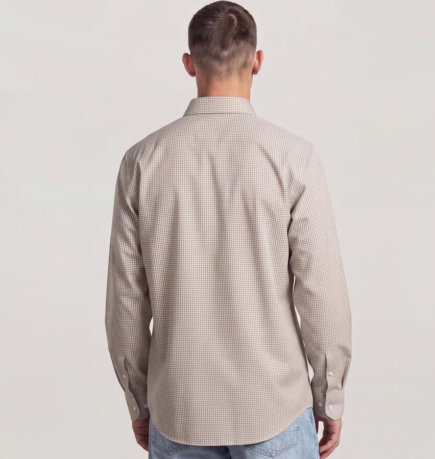 G-Star RAW Clean Regular Branded Overhemd Beige Heren - Foto 4