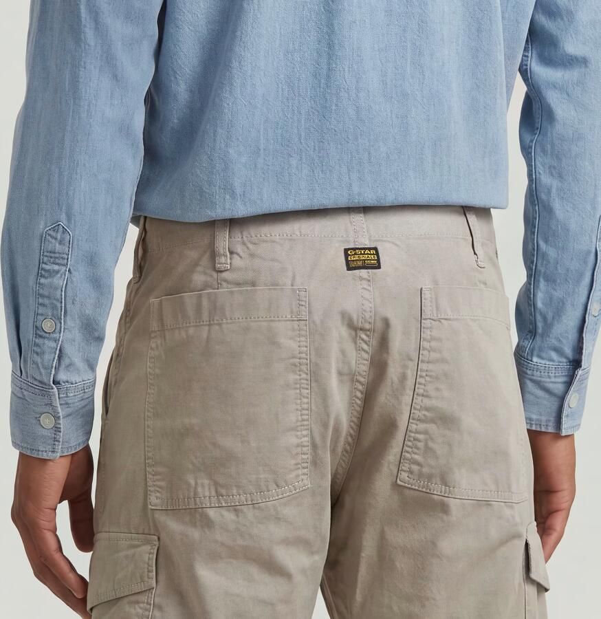 G-Star Raw Straight fit Cargobroek met achterzakken - Foto 6