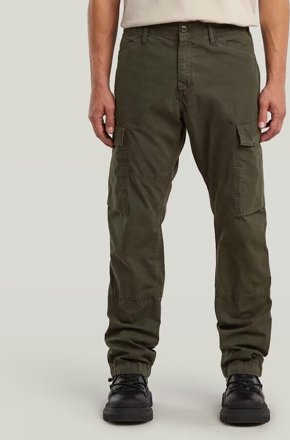 G-Star Raw Straight fit cargobroek met achterzakken