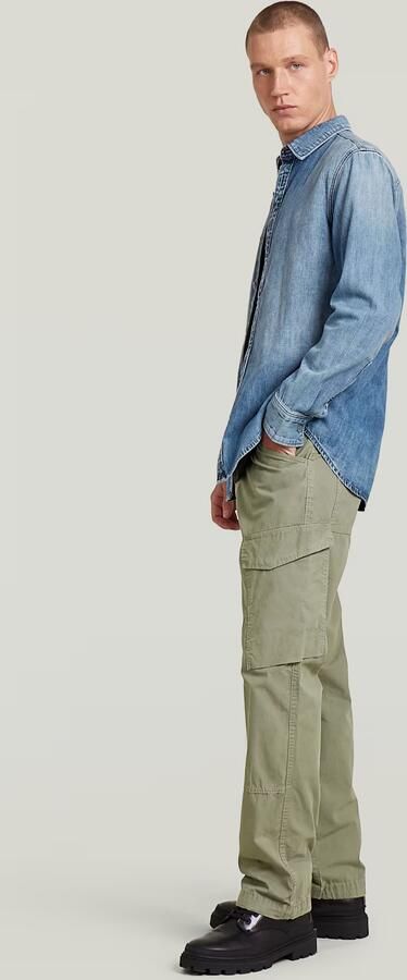 G-Star RAW Clean Regular Cargobroek Groen Heren - Foto 6