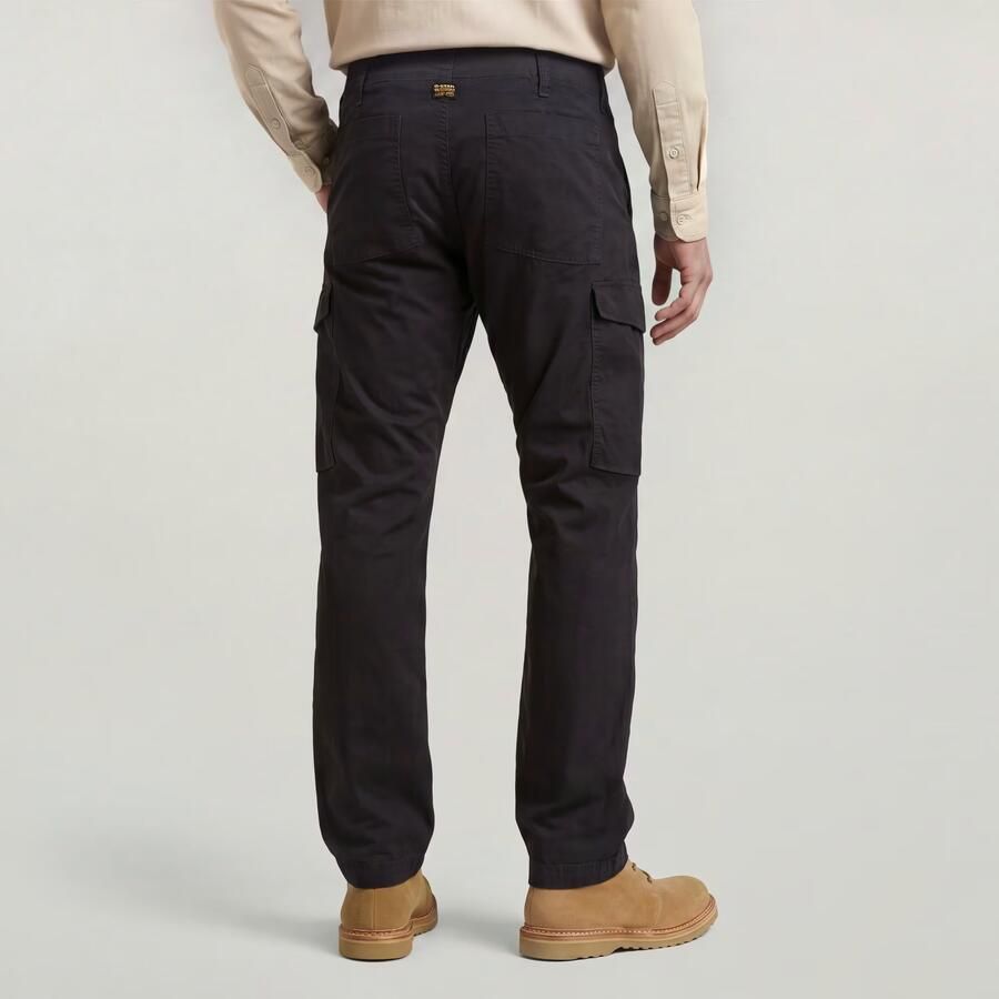 G-Star Raw Straight fit Cargobroek met achterzakken - Foto 3