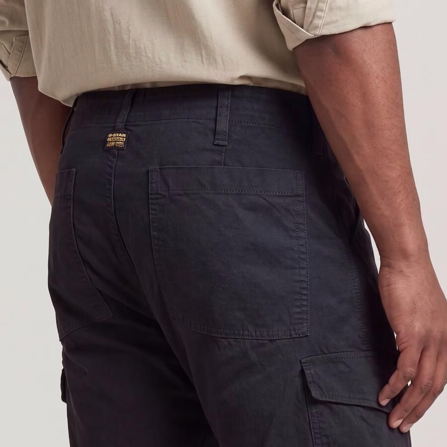 G-Star Raw Straight fit Cargobroek met achterzakken - Foto 4