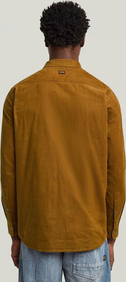 G-Star RAW Clean Regular Overhemd Bruin Heren - Foto 4