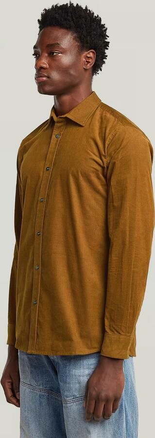 G-Star RAW Clean Regular Overhemd Bruin Heren - Foto 6