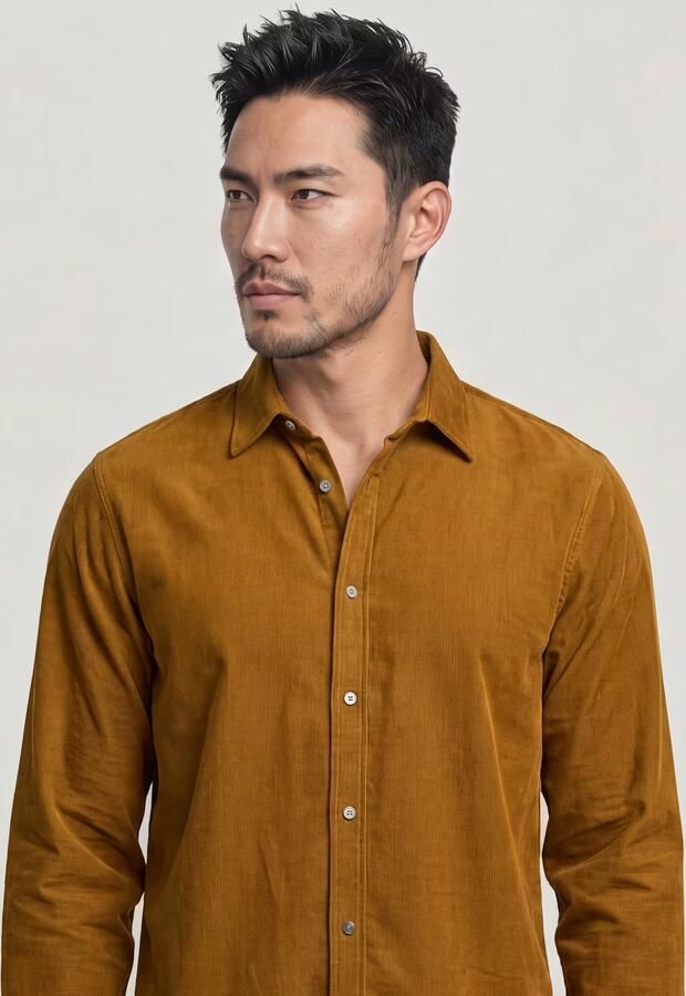 G-Star RAW Clean Regular Overhemd Bruin Heren - Foto 6