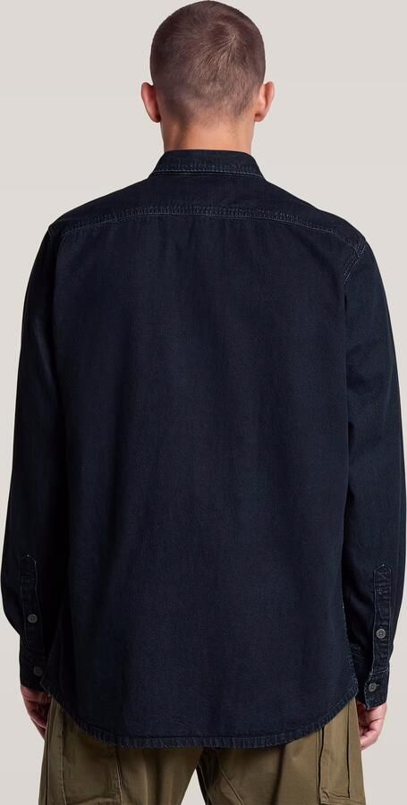 G-Star RAW Clean Regular Overhemd Donkerblauw Heren - Foto 5