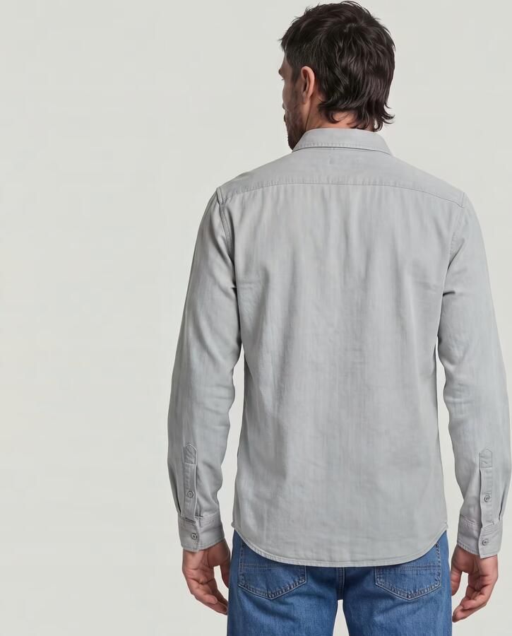 G-Star RAW Clean Regular Overhemd Grijs Heren - Foto 2
