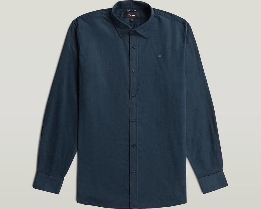 G-Star Raw Regular fit vrijetijdsoverhemd van puur katoen