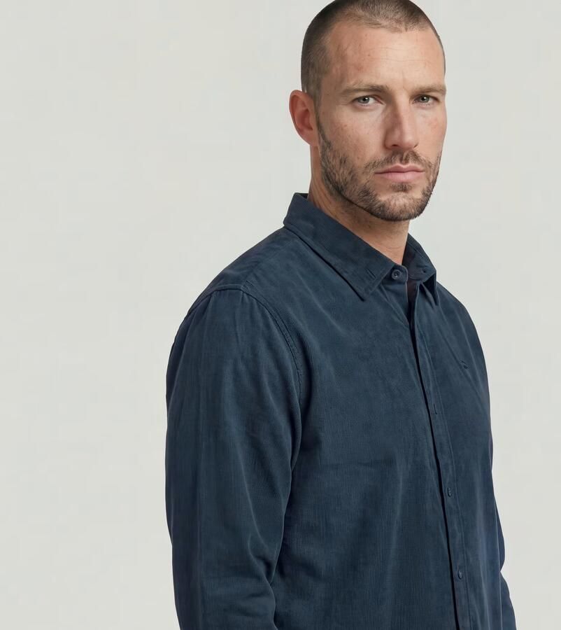 G-Star Raw Regular fit vrijetijdsoverhemd van puur katoen - Foto 5