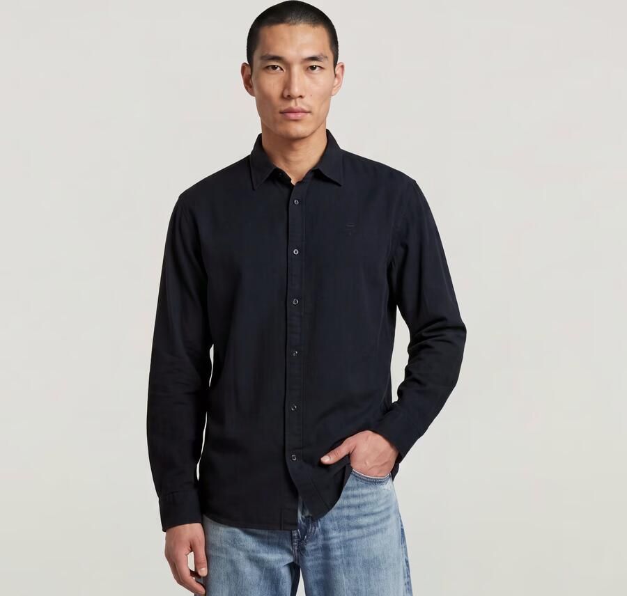 G-Star Raw regular fit vrijetijdsoverhemd van puur katoen - Foto 4