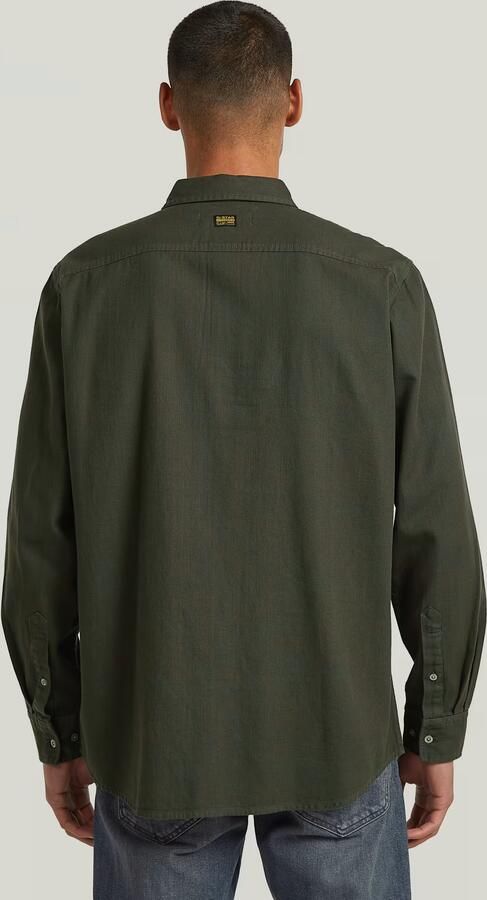 G-Star Raw regular fit vrijetijdsoverhemd van puur katoen - Foto 7