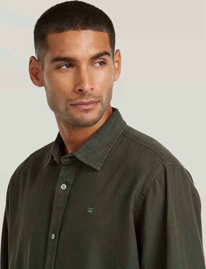 G-Star Raw regular fit vrijetijdsoverhemd van puur katoen