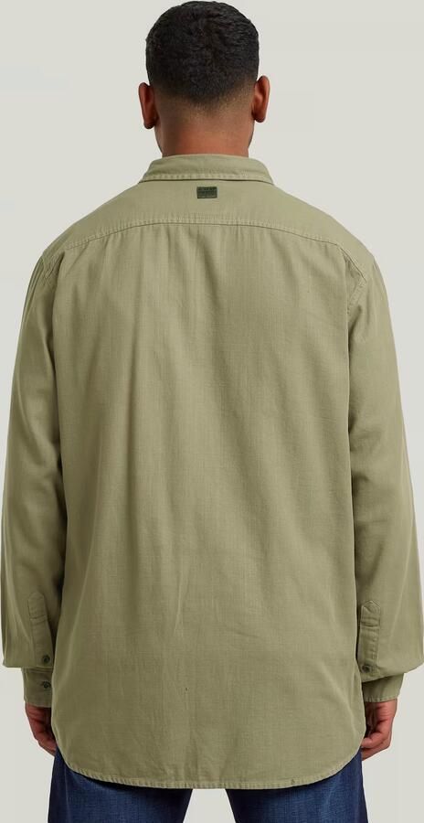 G-Star RAW Clean Regular Shirt Groen Heren - Foto 5