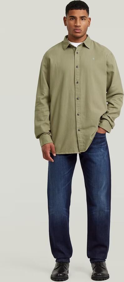 G-Star RAW Clean Regular Shirt Groen Heren - Foto 7