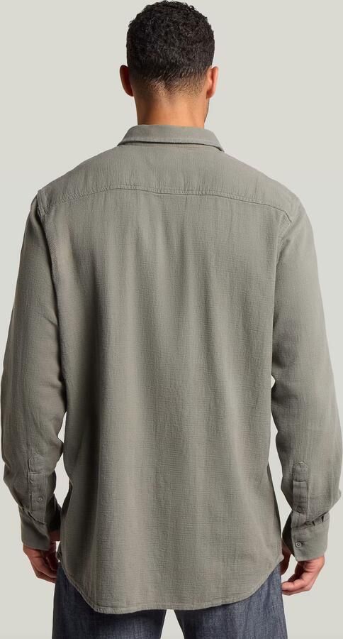 G-Star RAW Clean Regular Shirt Groen Heren - Foto 5