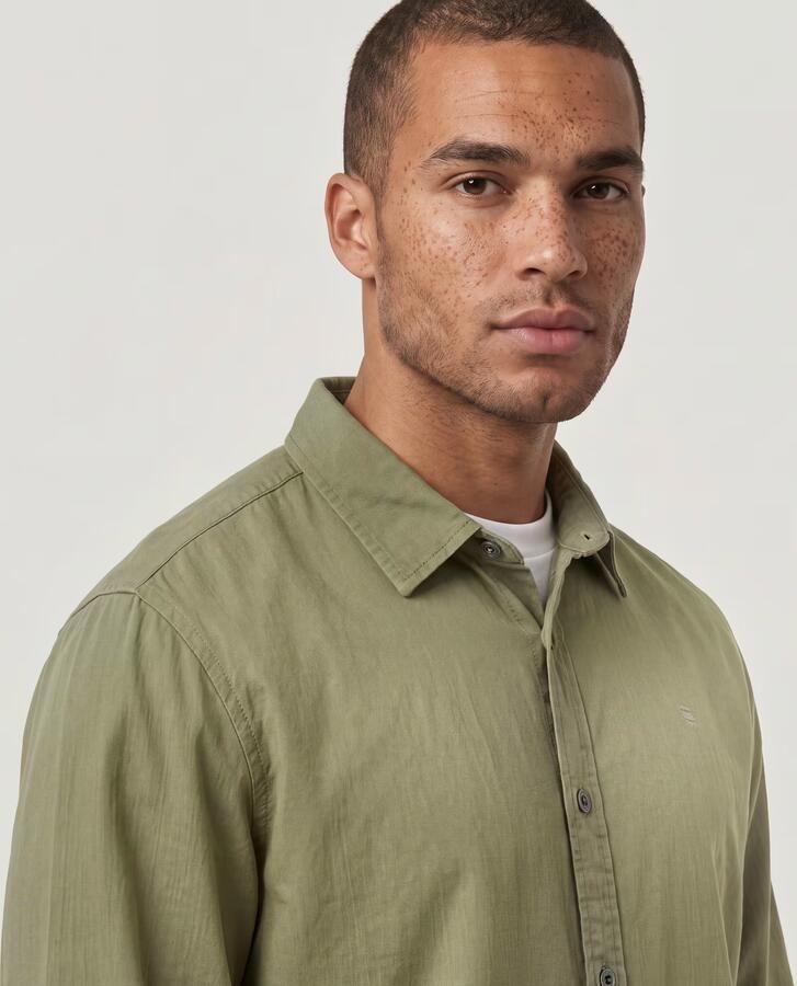 G-Star RAW Clean Regular Shirt Groen Heren - Foto 4