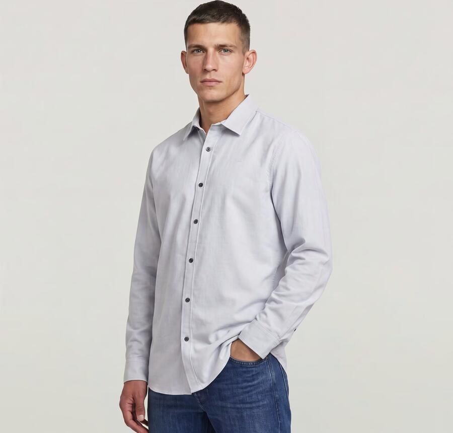 G-Star RAW Clean Regular Shirt Meerkleurig Heren - Foto 4