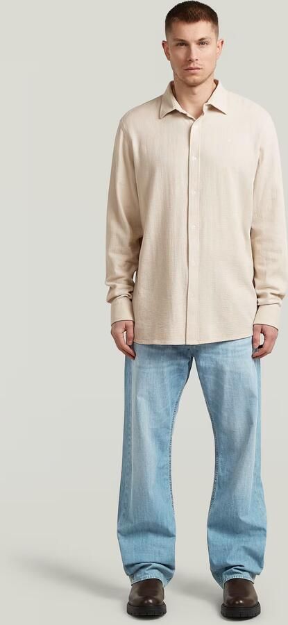 G-Star RAW Clean Regular Shirt Wit Heren - Foto 6