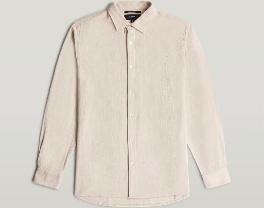 G-Star RAW Clean Regular Shirt Wit Heren - Foto 3