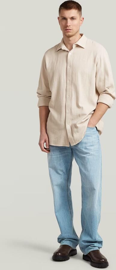 G-Star RAW Clean Regular Shirt Wit Heren - Foto 7