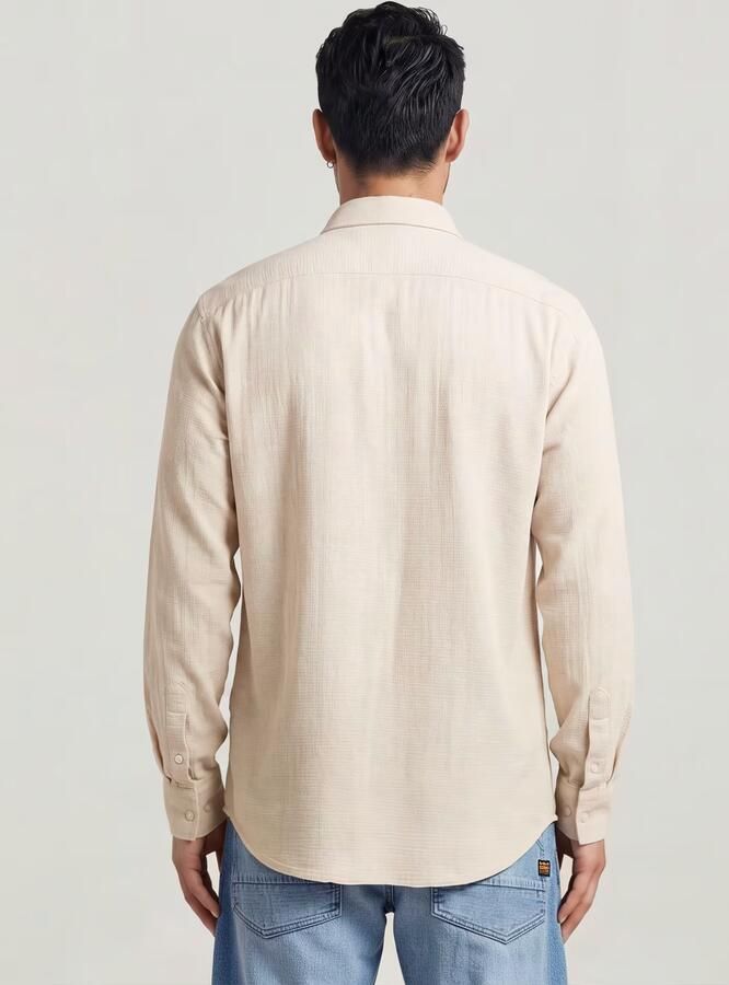 G-Star RAW Clean Regular Shirt Wit Heren - Foto 5
