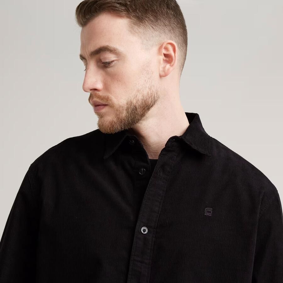 G-Star RAW Clean Regular Shirt Zwart Heren - Foto 3