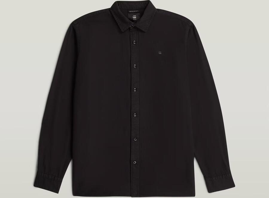 G-Star RAW Clean Regular Shirt Zwart Heren - Foto 4