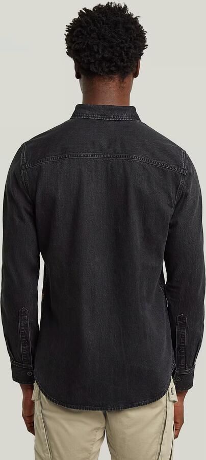 G-Star Raw Overhemd Lange Mouw D27681-D942-H497 WORN IN OYSTER - Foto 7