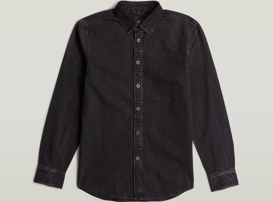 G-Star Raw Overhemd Lange Mouw D27681-D942-H497 WORN IN OYSTER - Foto 6