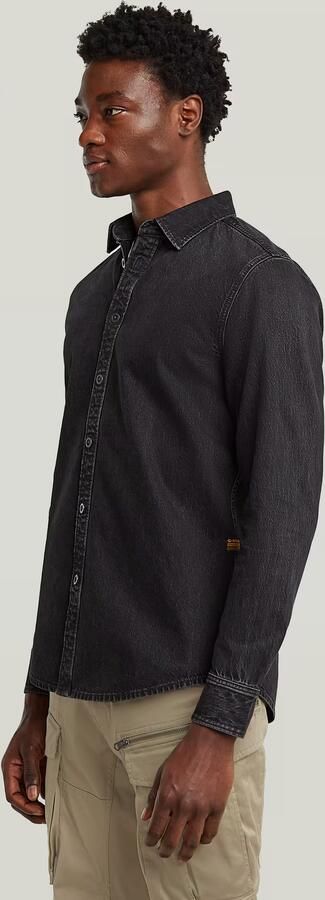 G-Star Raw Overhemd Lange Mouw D27681-D942-H497 WORN IN OYSTER - Foto 9