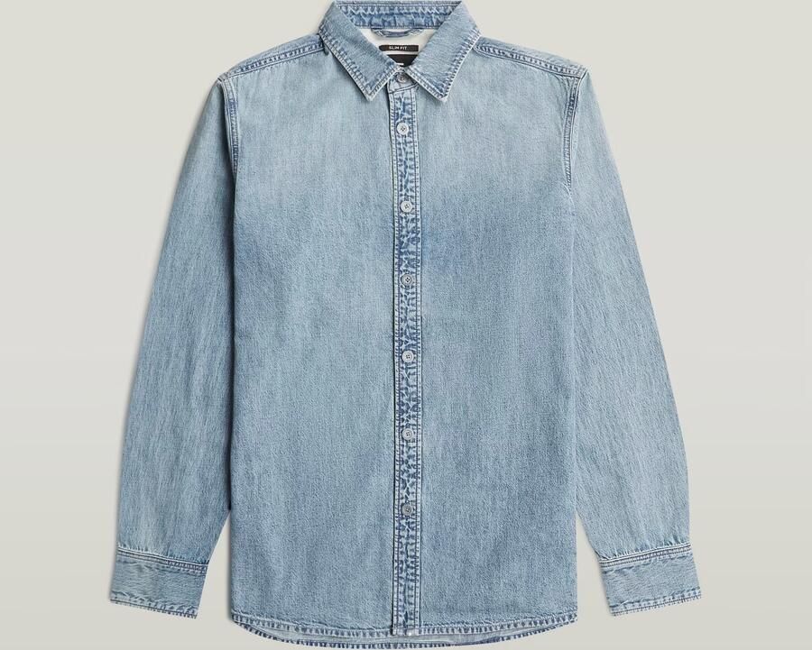 G-Star RAW Clean Slim Overhemd Anders Heren - Foto 5
