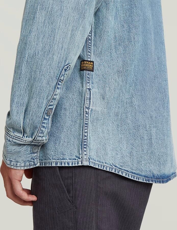 G-Star RAW Clean Slim Overhemd Anders Heren - Foto 6