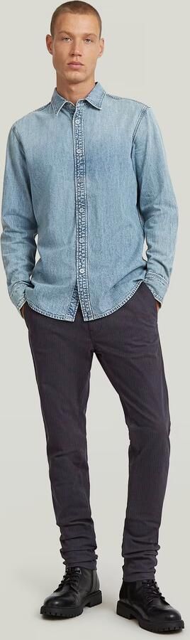 G-Star RAW Clean Slim Overhemd Anders Heren - Foto 9