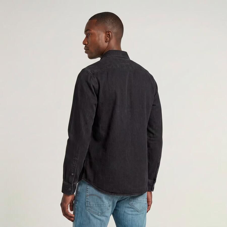 G-Star Raw Overhemd Lange Mouw D27681-D942-H497 WORN IN OYSTER - Foto 7
