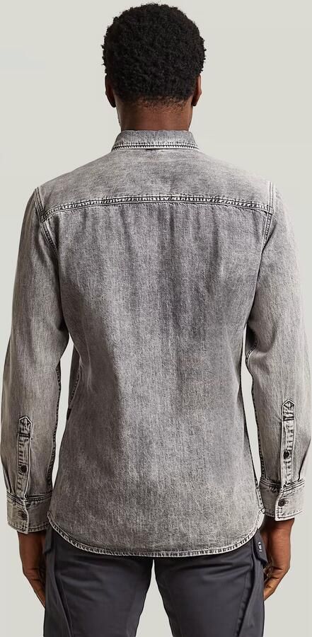 G-Star Raw Jeansoverhemd met knoopsluiting - Foto 7
