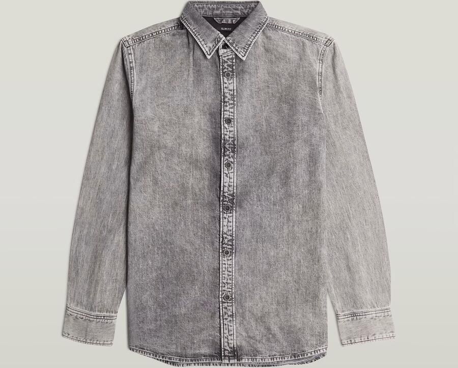 G-Star Raw Jeansoverhemd met knoopsluiting - Foto 6