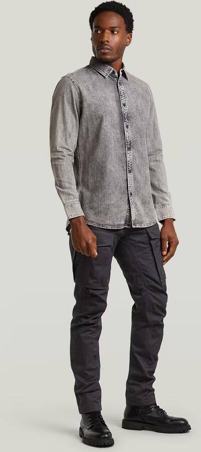 G-Star Raw Jeansoverhemd met knoopsluiting - Foto 8