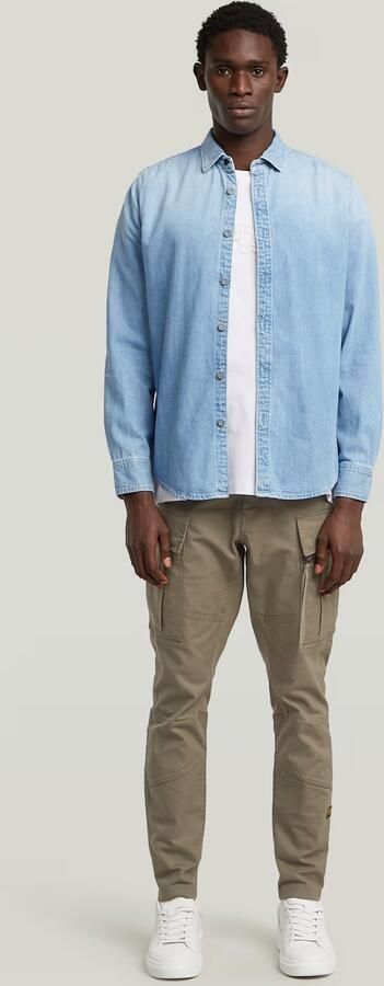G-Star Raw Overhemd Lange Mouw D27681-D942-G614 FADED THAMES - Foto 6