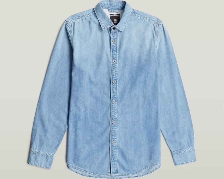 G-Star Raw Overhemd Lange Mouw D27681-D942-G614 FADED THAMES - Foto 4