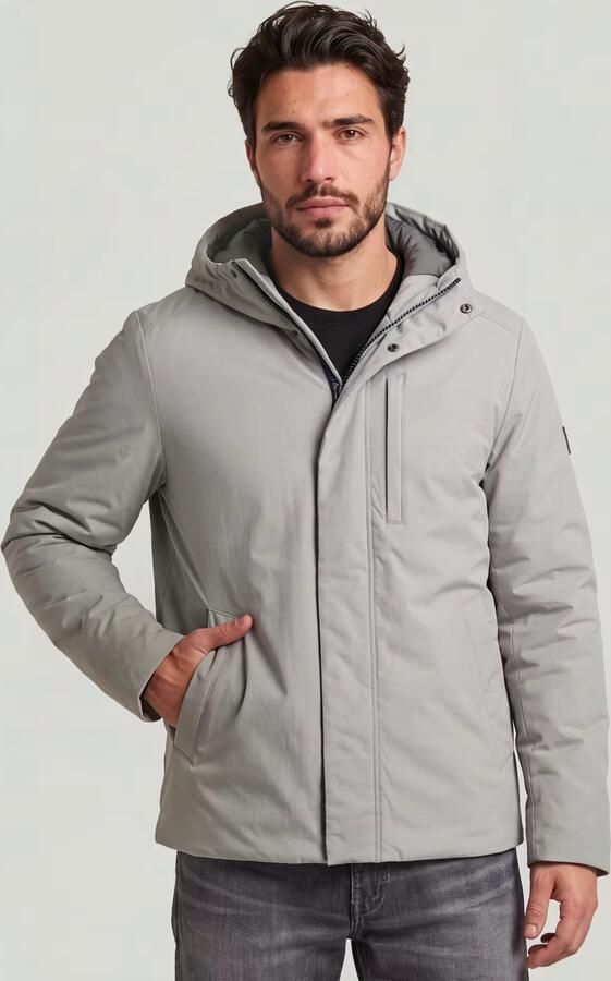 G-Star RAW Clean Vodan Padded Hooded Parka Grijs Heren - Foto 5