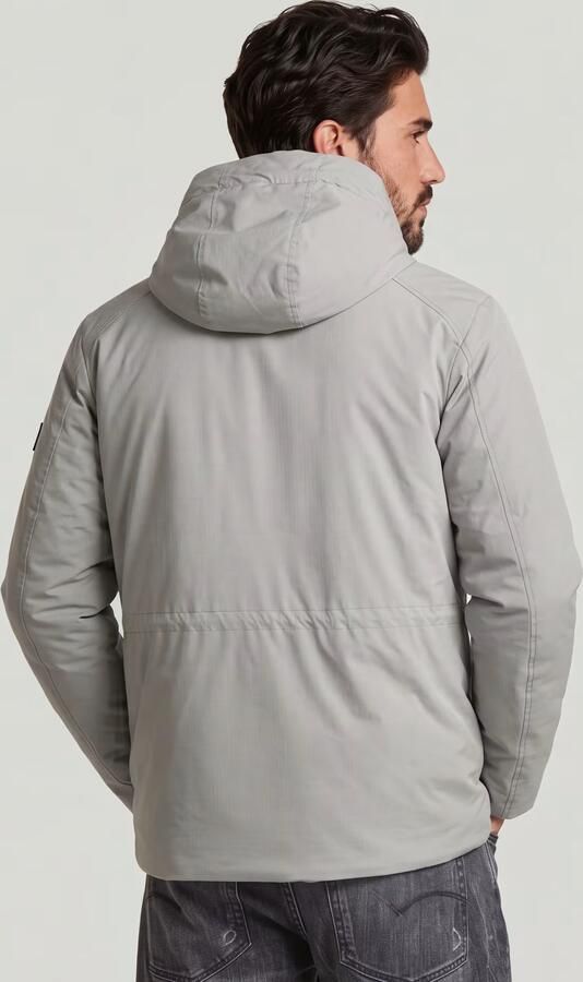 G-Star RAW Clean Vodan Padded Hooded Parka Grijs Heren - Foto 6